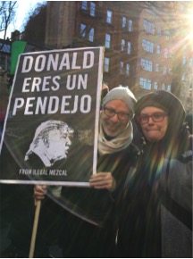 protest donald and stephanie