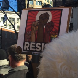 resist march