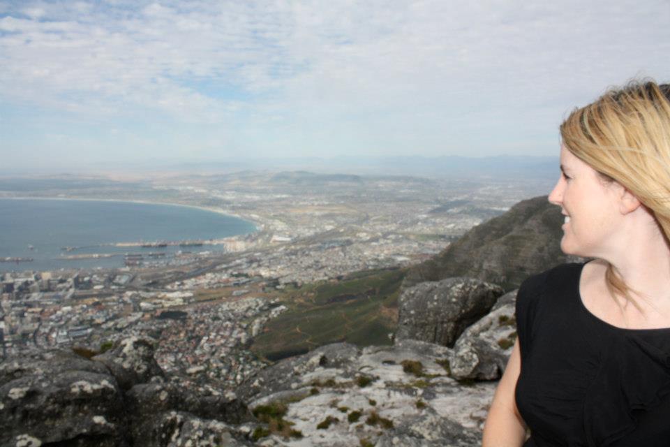 Kristy at the Table Mountain