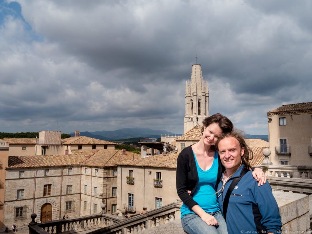Laurence and Jessica in Girona